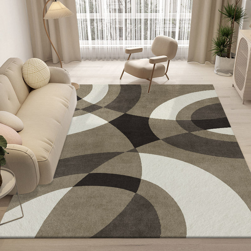 Morandi Nordic Rug Living Room Rug Stain Resistant Carpet for Home Decor