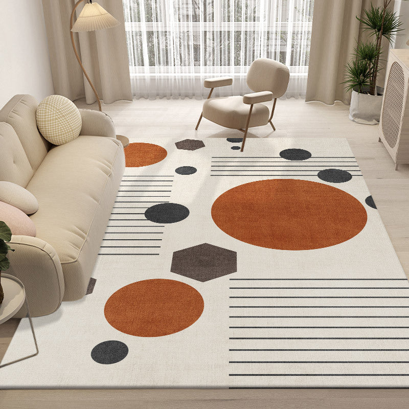 Morandi Nordic Rug Living Room Rug Stain Resistant Carpet for Home Decor
