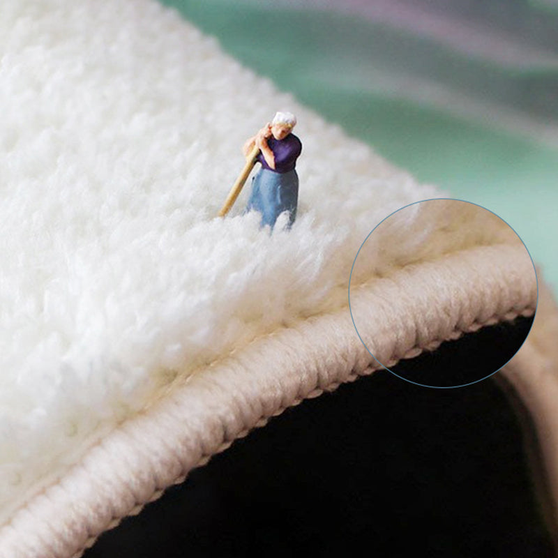 Beige Modern Rug Polyester Color Piece Rug Non-Slip Backing Rug for Living Room