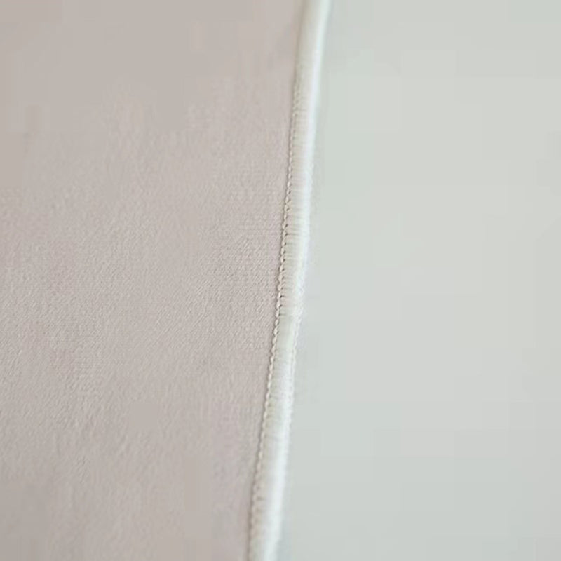 Red Modern Rug Polyester Graphic Rug Stain Resistant Rug for Home Decor