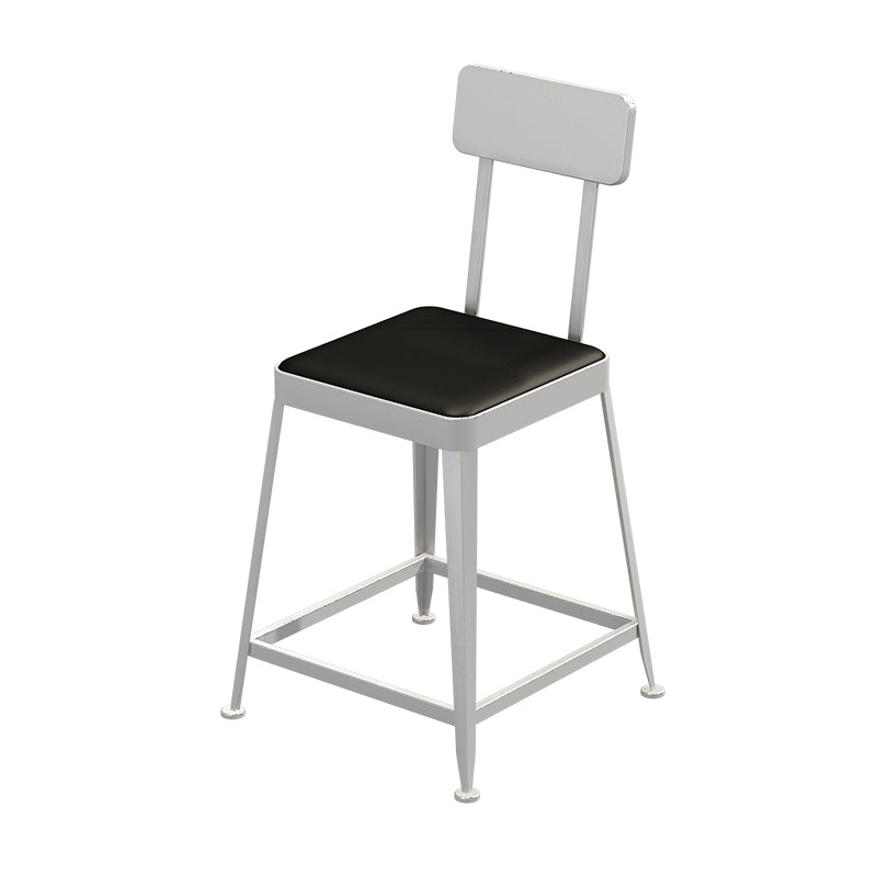 Nordic Style Barstool Indoor Metal 4 Legs Bar Stool for Coffee Shop