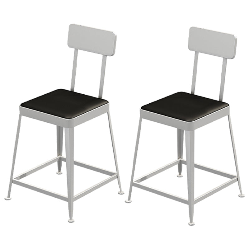 Nordic Style Barstool Indoor Metal 4 Legs Bar Stool for Coffee Shop