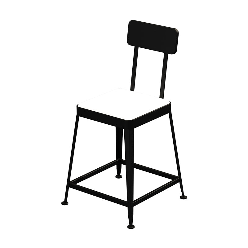 Nordic Style Barstool Indoor Metal 4 Legs Bar Stool for Coffee Shop
