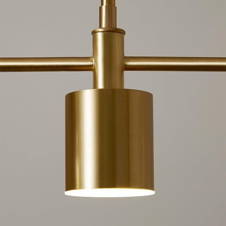 Zylinder Anhänger Leuchten zeitgenössische Metallkücheninselbeleuchtung