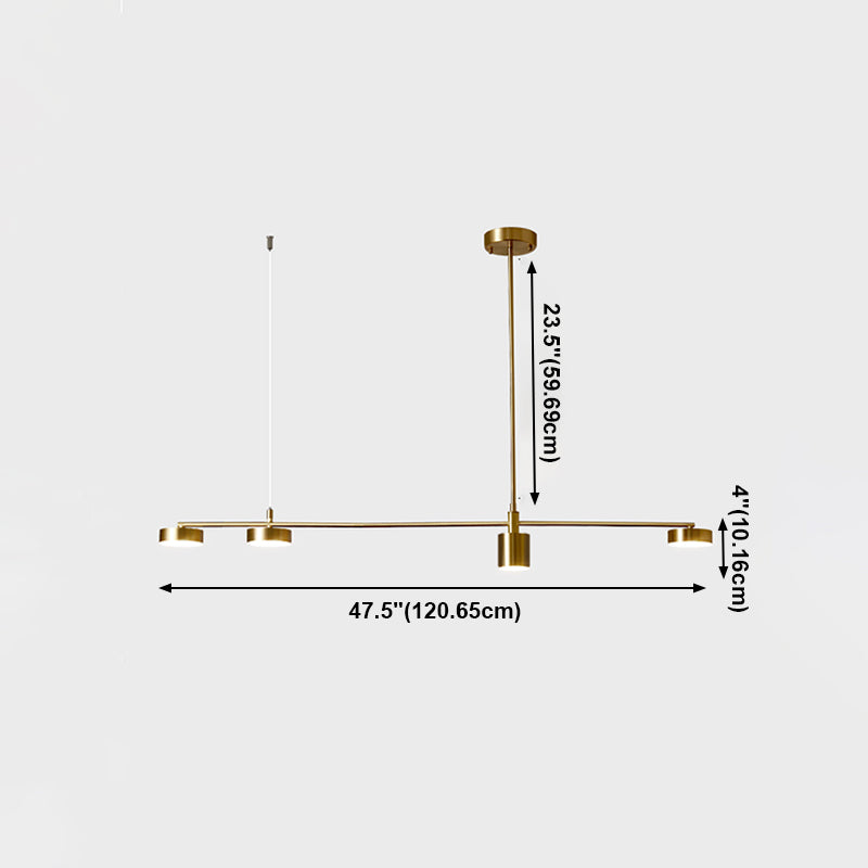 Cylinder Pendant Light Fixtures Contemporary Metal Kitchen Island Lighting