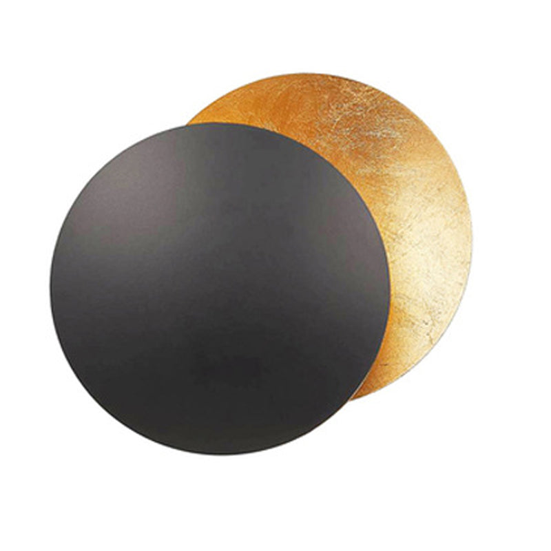 Moderne Style Hoop Wandmontage Lampe Metall 1 Leichte Wandbeleuchtung für Schlafzimmer Wohnzimmer