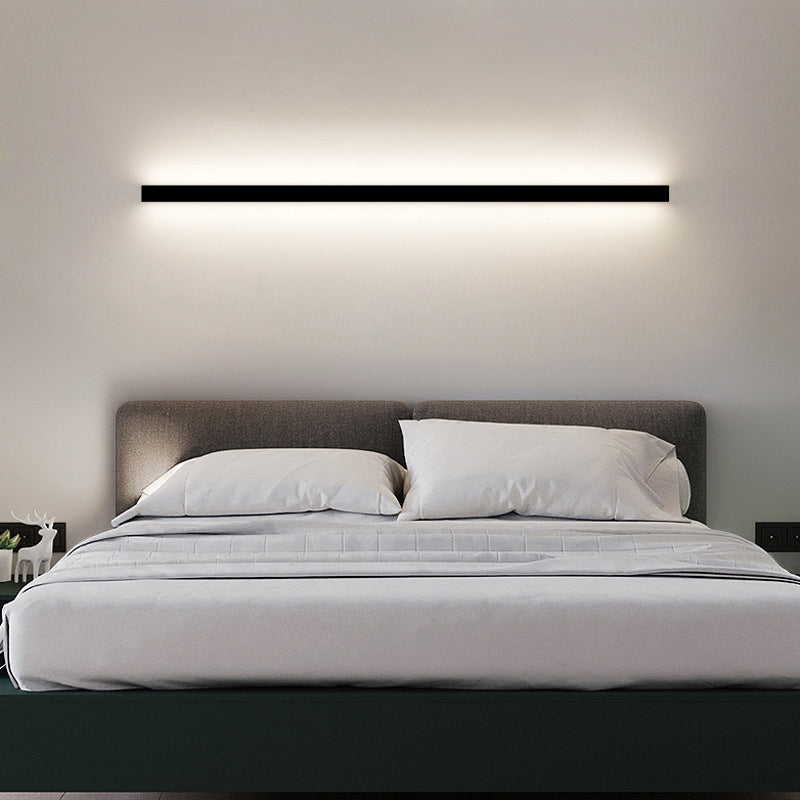 Lámpara de pared lineal de estilo moderno 1 accesorios de iluminación de pared de luz