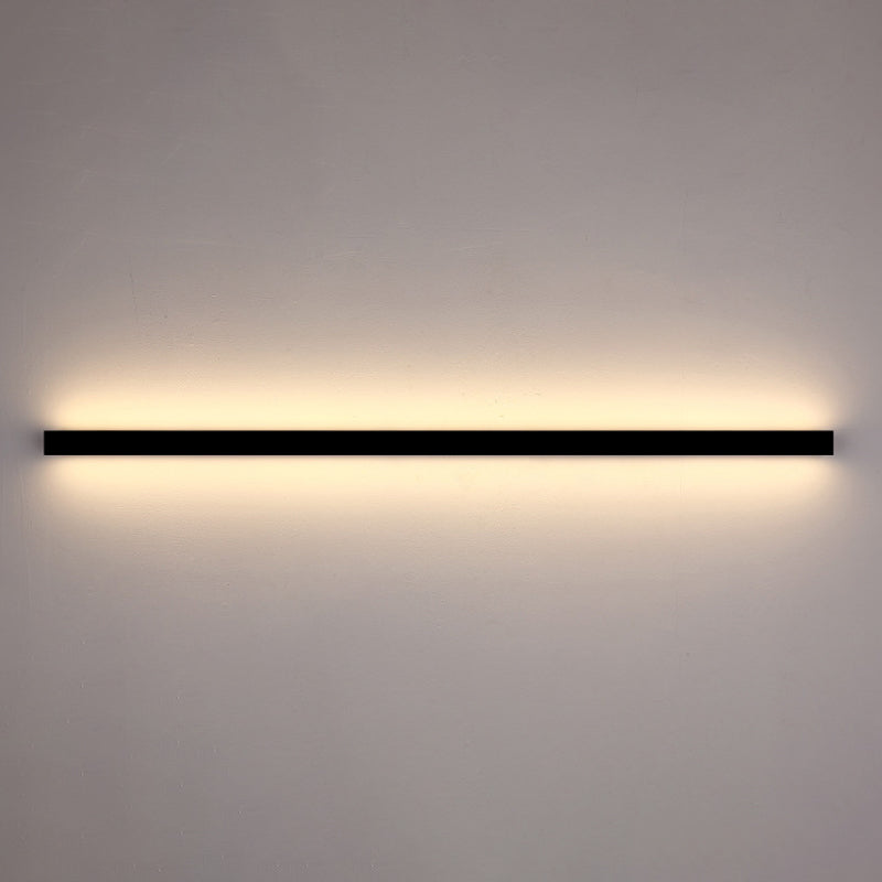 Lámpara de pared lineal de estilo moderno 1 accesorios de iluminación de pared de luz