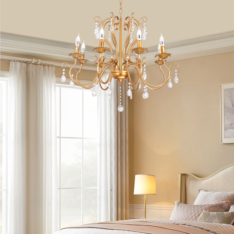 Wrought Iron Pendant Light Sputnik Contemporary Pendant Light for Living Room