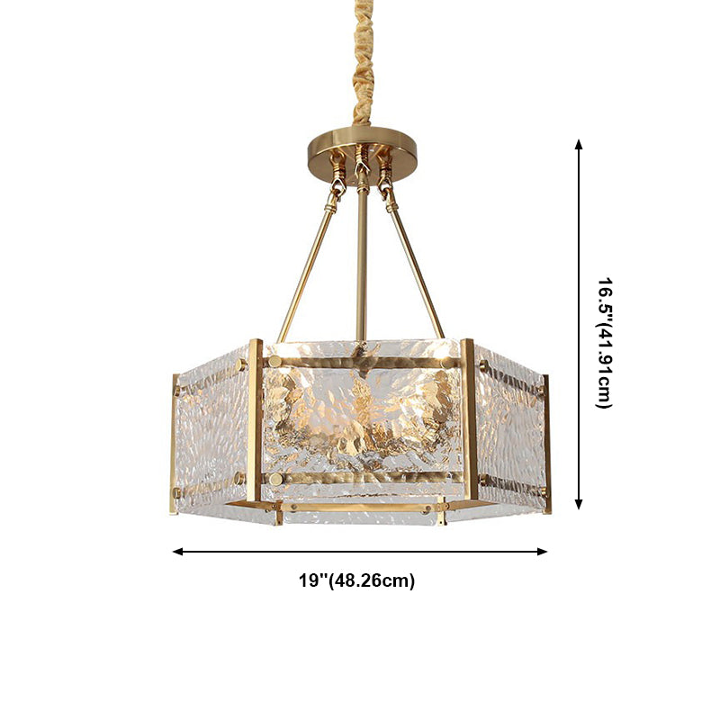 Lampade a sospensione di vetro contemporanei per candele lampadario per soggiorno