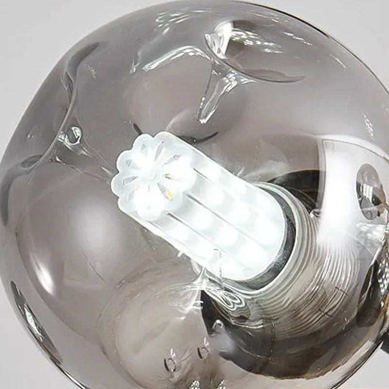 Metal Chandelier Light Fixtures Sputnik Modern Hanging Light Fixture for Living Room