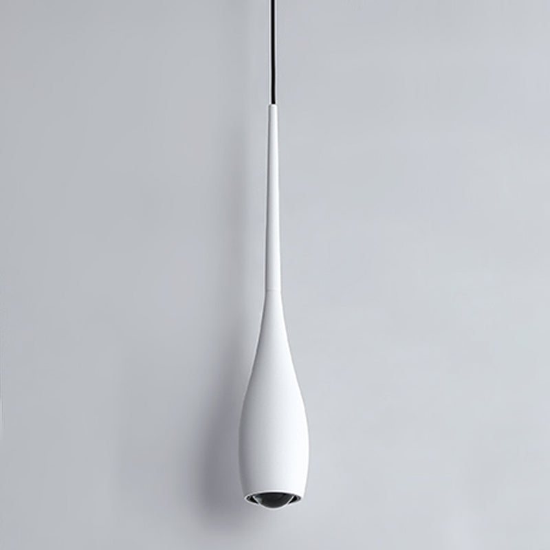 Aluminium nordique moderne suspendu plafonnier mini-pendentif éclairage pour chambre à coucher