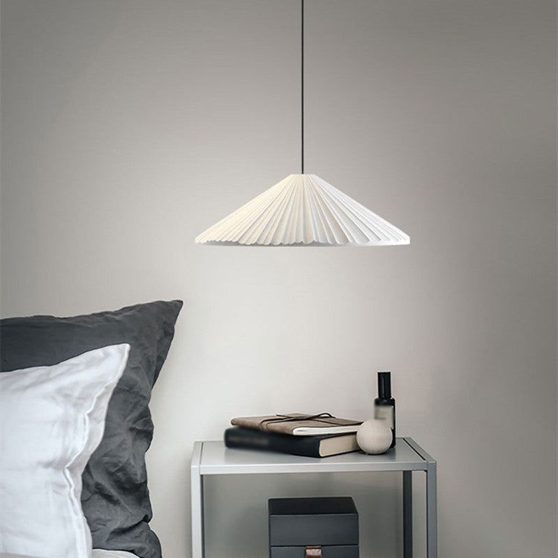 Macaron artistique moderne pendant lampe à la lampe effilée pour les espaces intérieurs