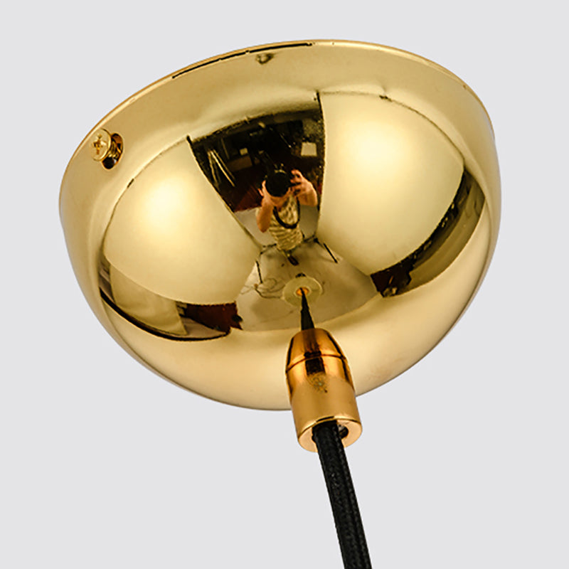 Faut de goutte en forme de grange en marbre Minimaliste d'éclairage en suspension blanc