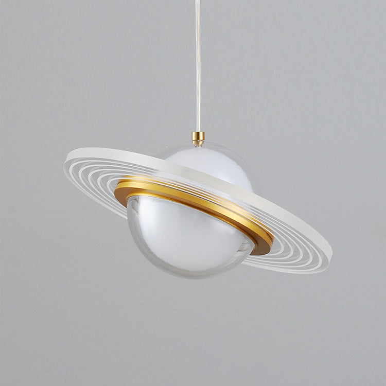 Pendentif à LED de chevet lampe à petite goutte à petite goutte avec une teinte acrylique globe