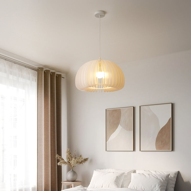 Style moderne Creative Hanging Lamp Acrylique 1 Light Pumpkin Shape Pendante Pendante for Corridor