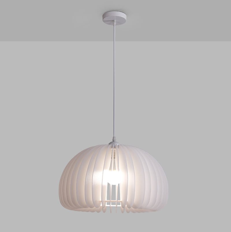 Style moderne Creative Hanging Lamp Acrylique 1 Light Pumpkin Shape Pendante Pendante for Corridor