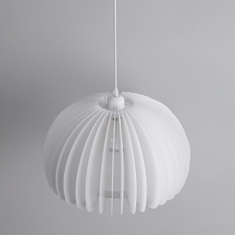 Style moderne Creative Hanging Lamp Acrylique 1 Light Pumpkin Shape Pendante Pendante for Corridor