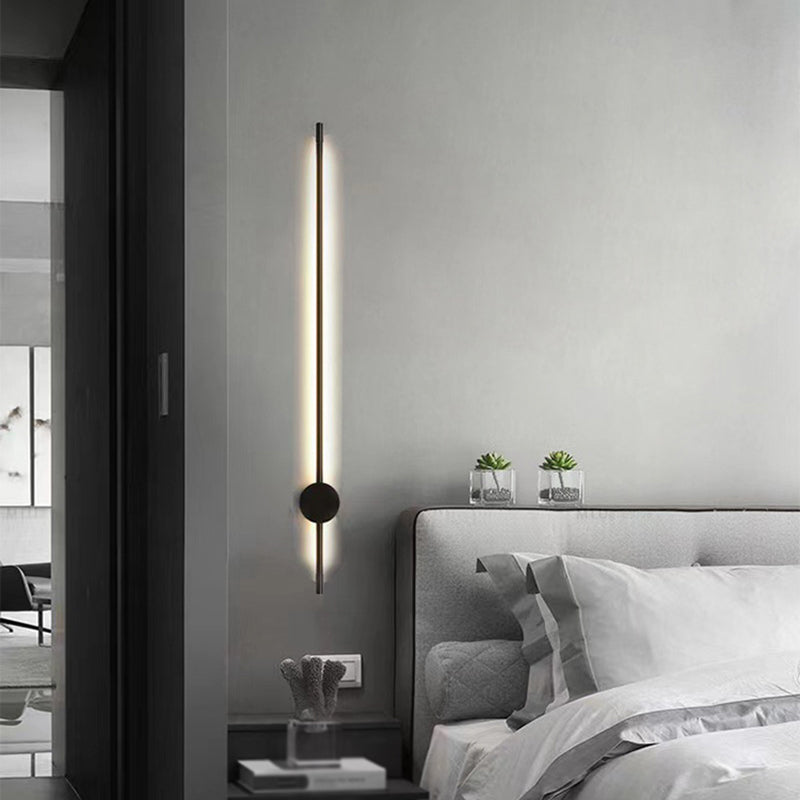 Zeitgenössischer kreativer linearer Wandleuchten Wohnzimmer Esszimmer Wandleuchte