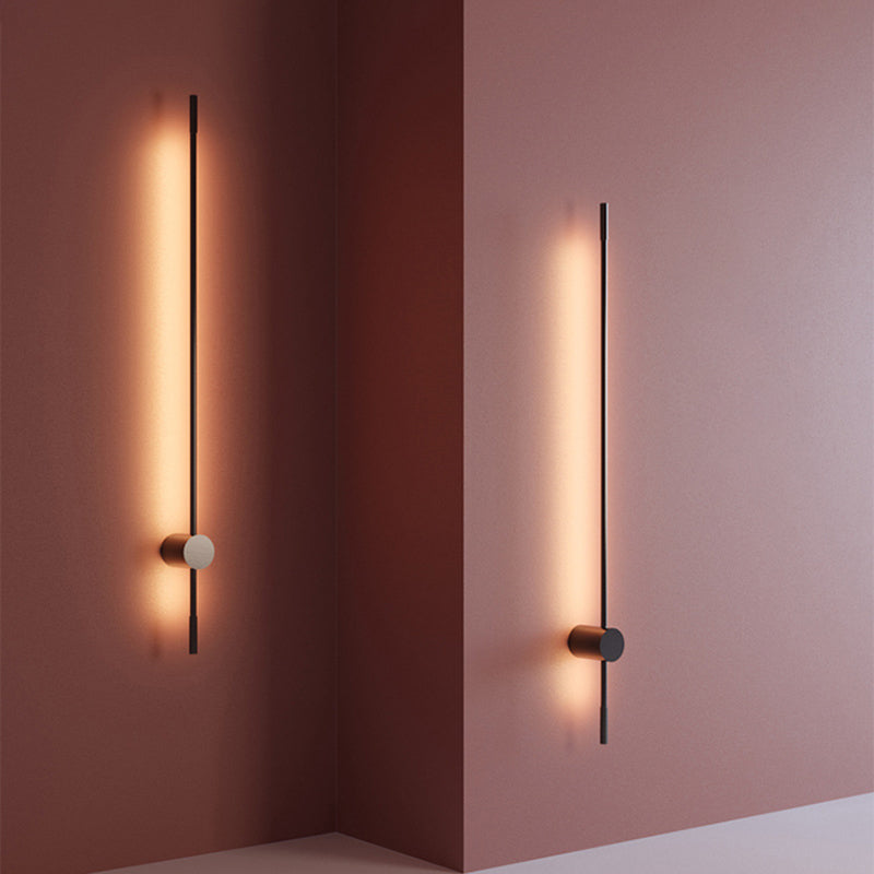 Zeitgenössischer kreativer linearer Wandleuchten Wohnzimmer Esszimmer Wandleuchte