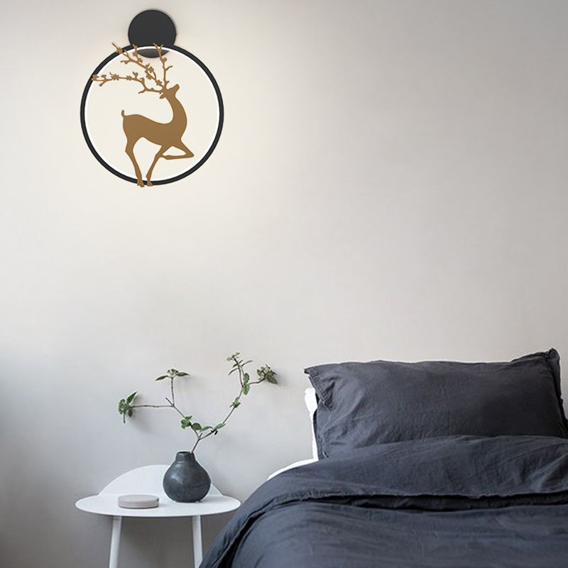 Modernist Wall Sconce LED Minimalism Deer Wall Mounted Light for Dining Room