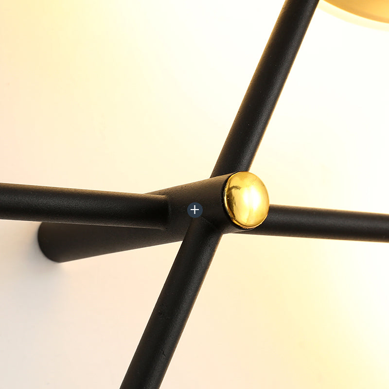 Luz de la pared de la sala de estar Minimalismo moderno LED 4 Ligera de montaje de pared