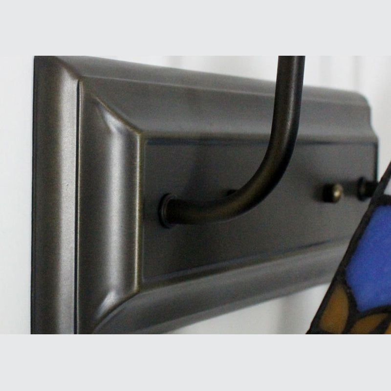 Tiffany Mirror Lamp Fixture European Style Mediterranean Mirror Lamp for Bedroom