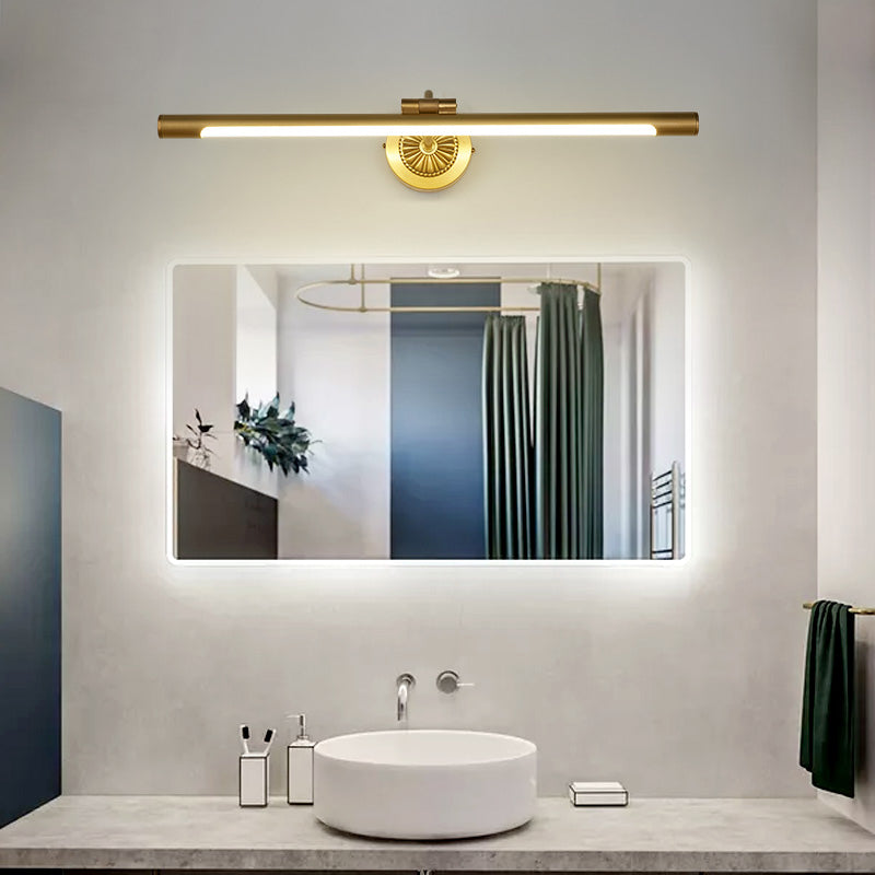 LED Simple Makeup Mirror Light Modern Bagni bagno Specchio a specchio Fronte lampada