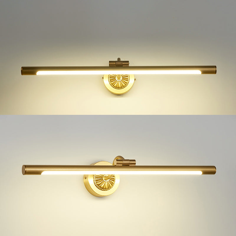 LED Simple Makeup Mirror Light Modern Bagni bagno Specchio a specchio Fronte lampada