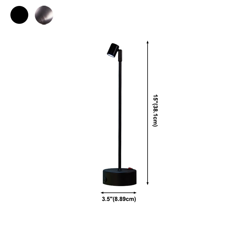 Aluminum Minimalism Table Lamp Contemporary Style LED Table Lamp for Restaurant