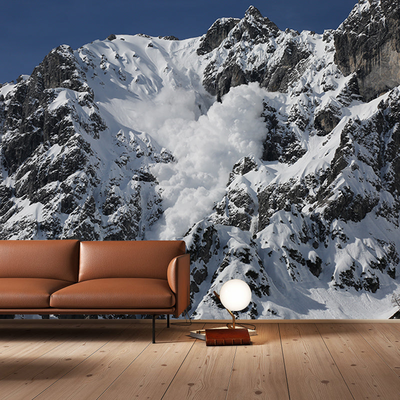 Mountain Wall Murals Personalised Size Modern Wall Covering for Bedroom