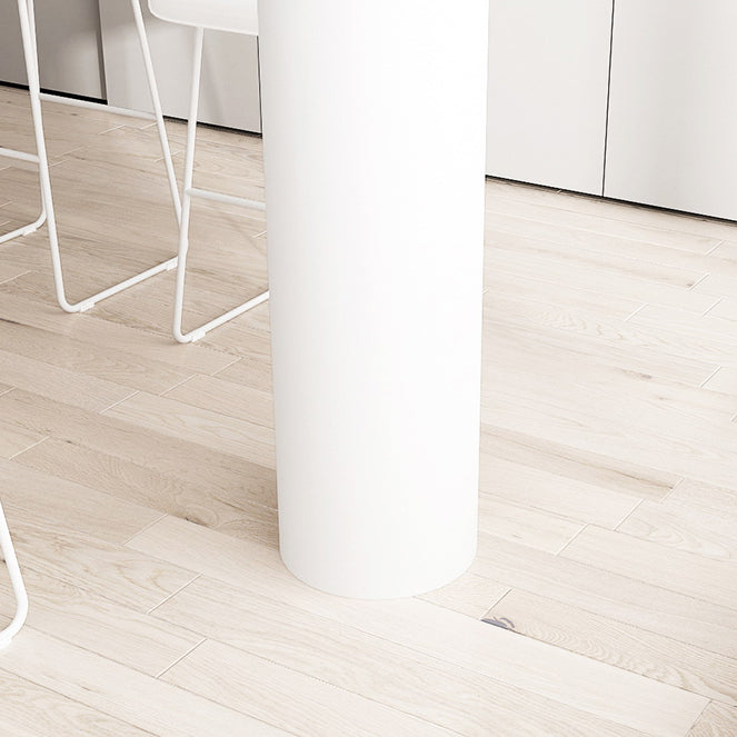 Stone Kitchen Double Pedestal Hall/Pub Table Modern Bistro Bar Height Cocktail Table