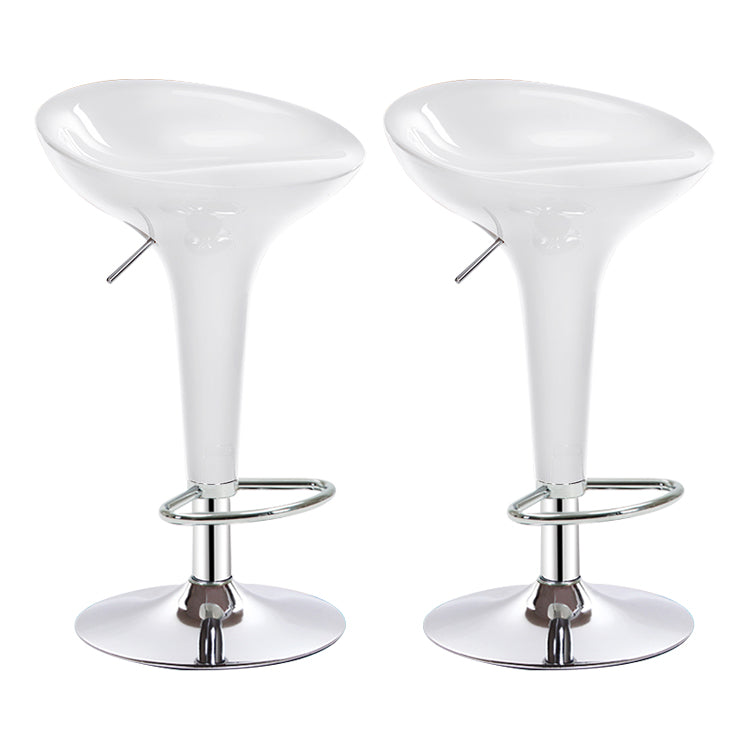 Modern Liftable Rotatable Counter Stool Steel Household Bar Stool with Pedal