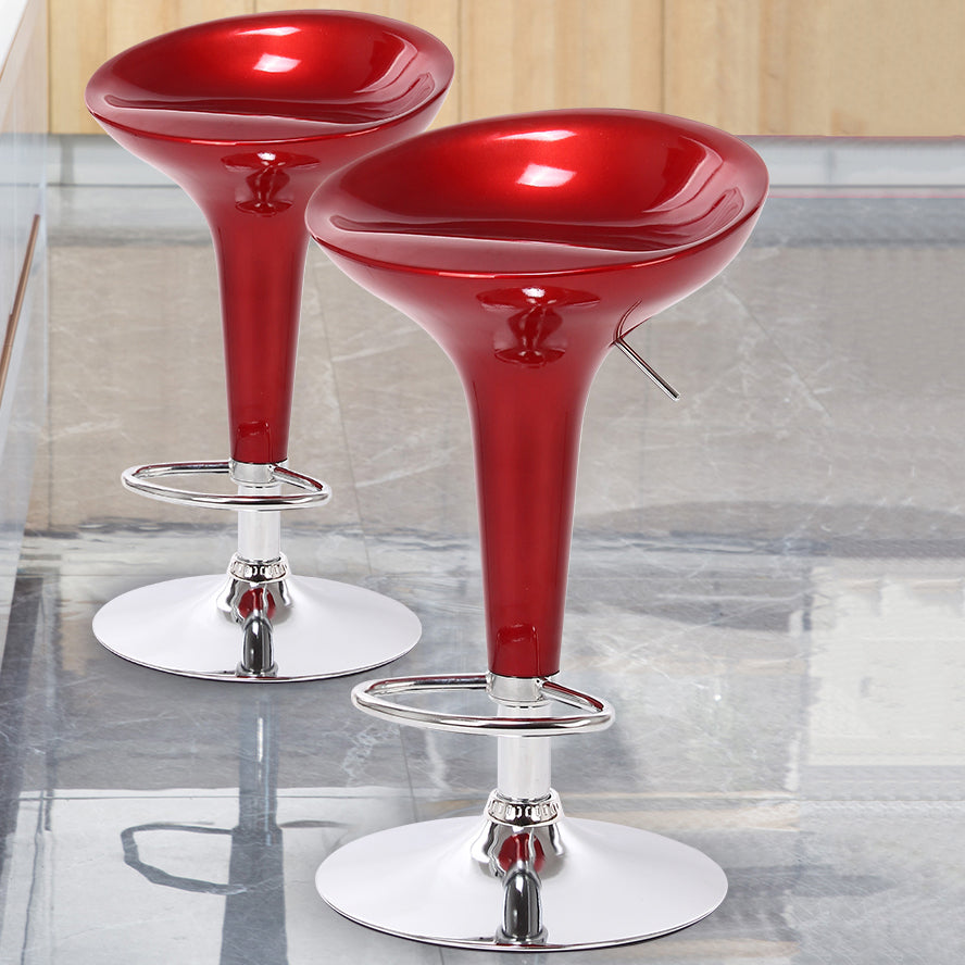 Modern Liftable Rotatable Counter Stool Steel Household Bar Stool with Pedal