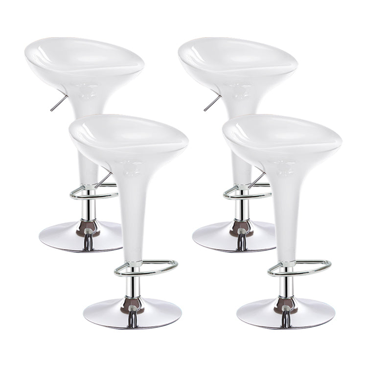 Modern Liftable Rotatable Counter Stool Steel Household Bar Stool with Pedal