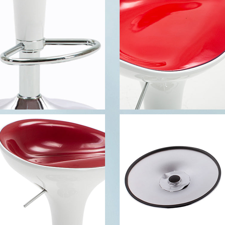 Modern Liftable Rotatable Counter Stool Steel Household Bar Stool with Pedal