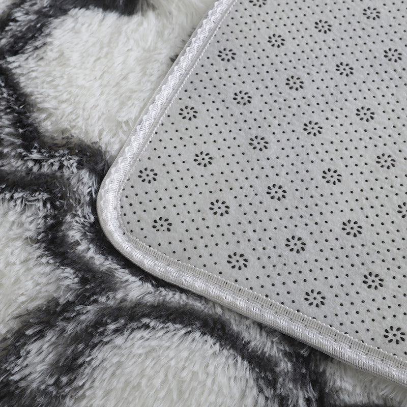 Tapis d'intérieur en polyester à tapis solide en polyester