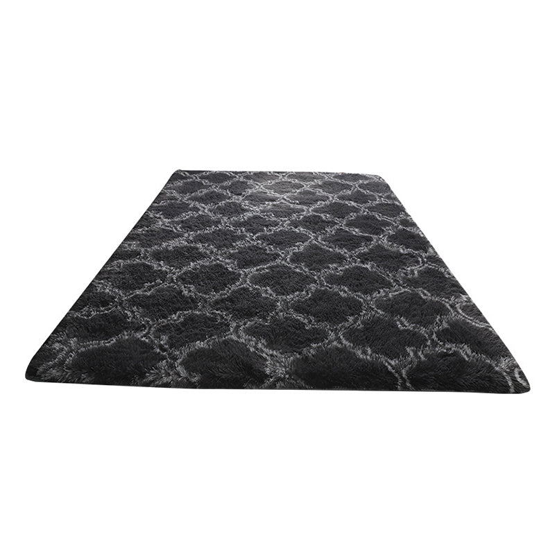 Tapis d'intérieur en polyester à tapis solide en polyester