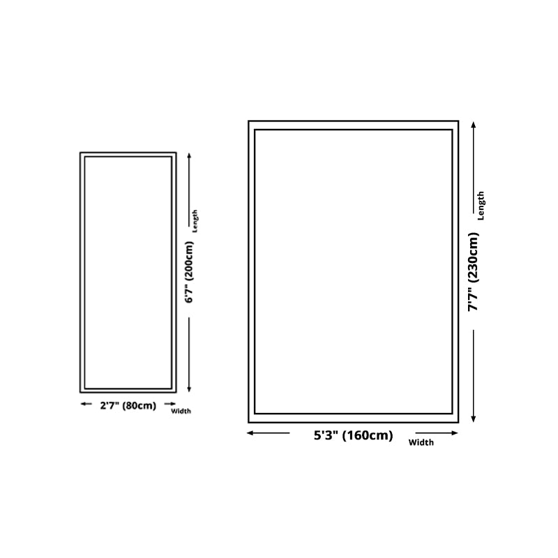 Apricot Striped Rug Polyester Modern Rug Washable Rug for Home Decor