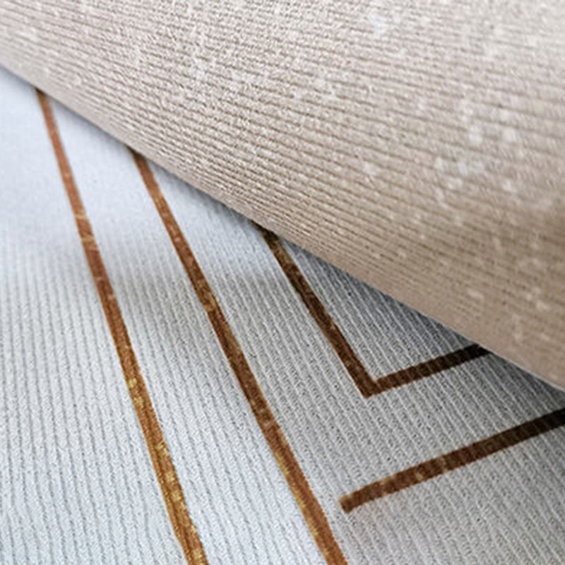 Tapis de bloc de couleur tapis intérieur tapis de géométrie nordique
