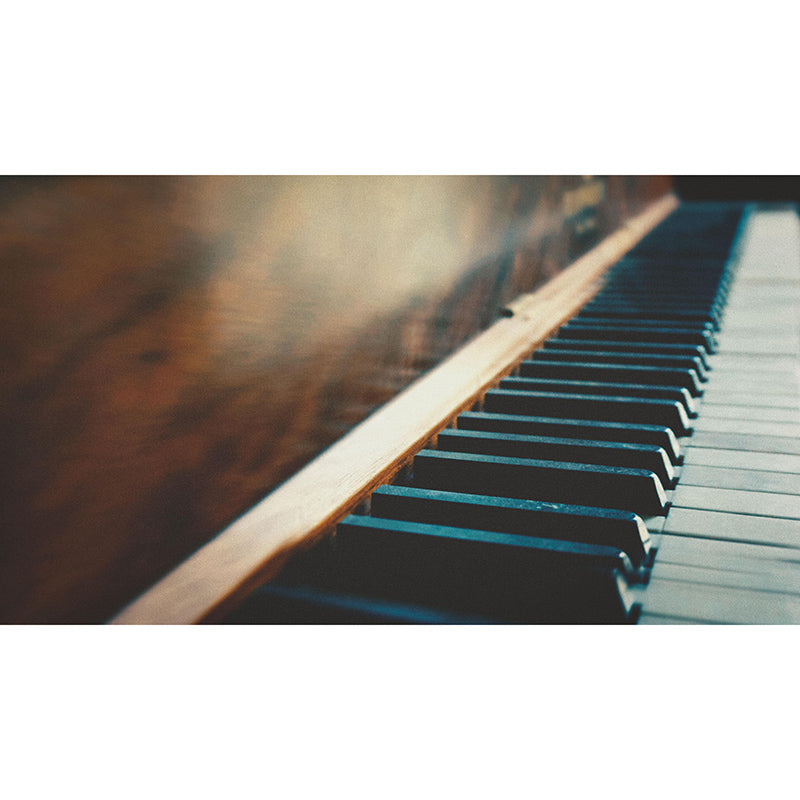 Piano Wall Mural Photography Stylr Decorative Environment Friendly for Wall Decor