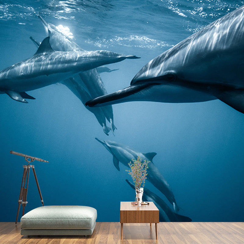 Undersea Photography Mural Decorative Eco-friendly for Decoration
