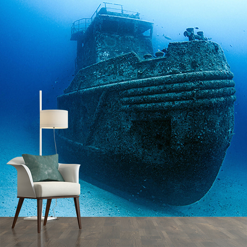 Mysterious Undersea Mural Decorative Environment Friendly for Wall Decor