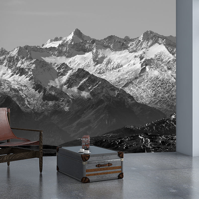 Photography Eco-friendly Mural Wallpaper Mountain Sitting Room Wall Mural