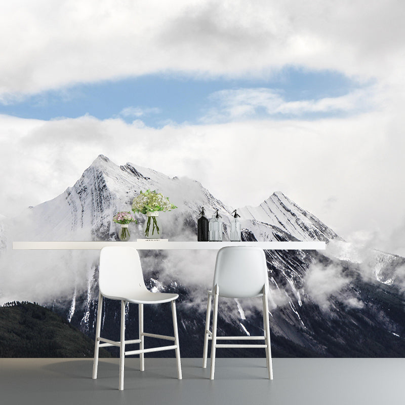 Environment Friendly Mural Wallpaper Mountain Living Room Wall Mural