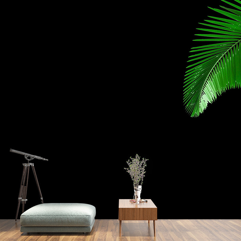 Tropical Style Mural Wallpaper Tropical Plants Bedroom Wall Mural