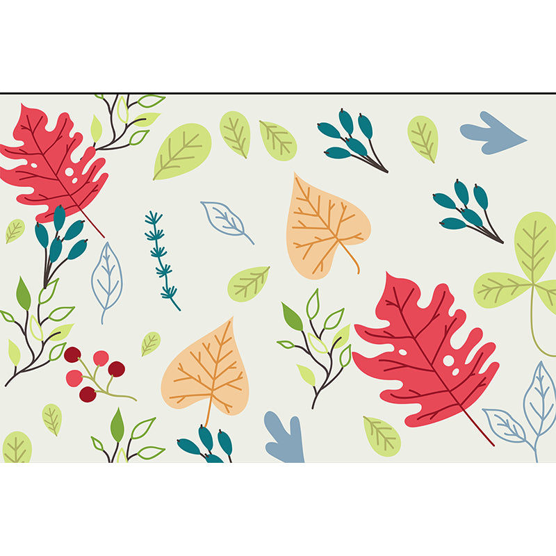 Illustration Tropical Plants Pattern Mural Wallpaper Bedroom Wall Mural