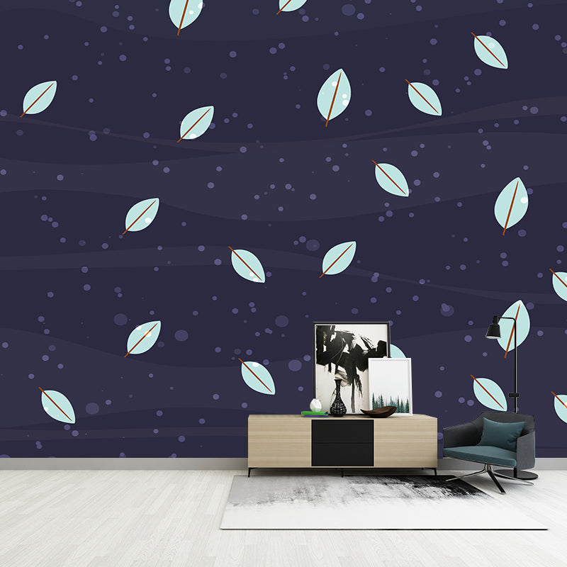 Environment Friendly Tropical Plants Mural Wallpaper Room Wall Mural