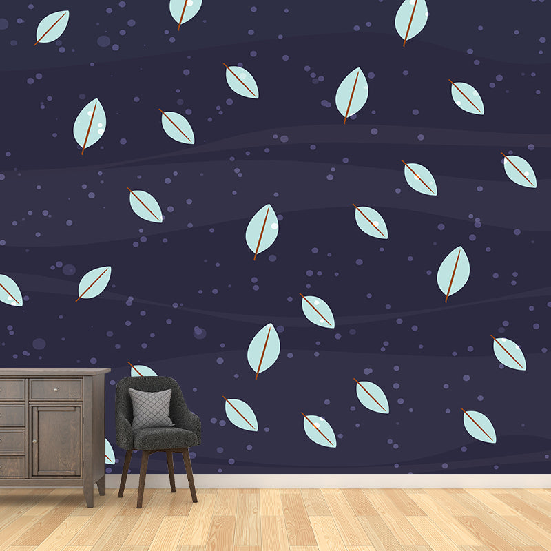 Environment Friendly Tropical Plants Mural Wallpaper Room Wall Mural