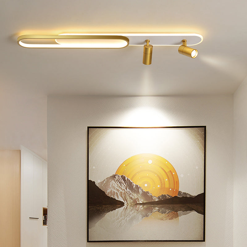 Plafoniere moderne da incasso con faretti Lampada da soffitto a LED per soggiorno